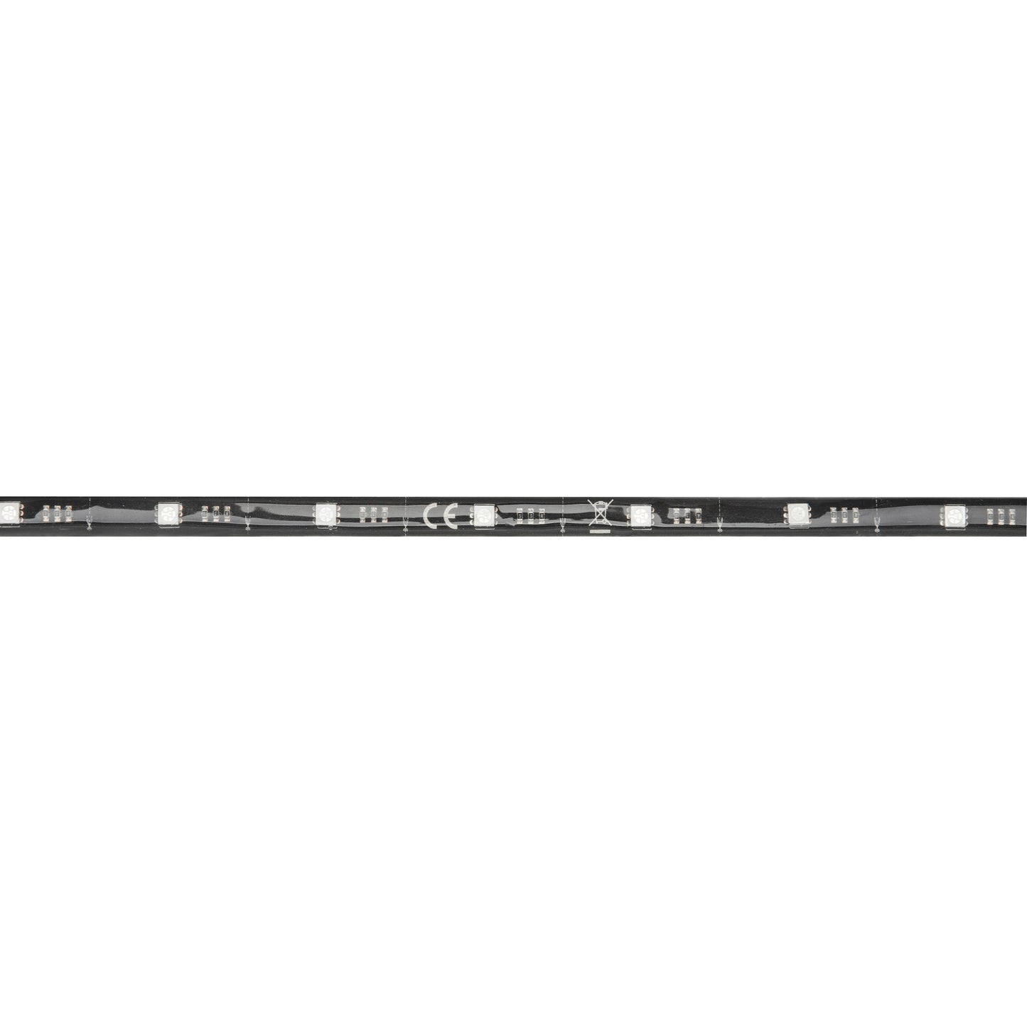 Ledsavers LED-strips til TV RGB 3-pakke med hvide LED-dioder og synlige kredsløbsdetaljer.