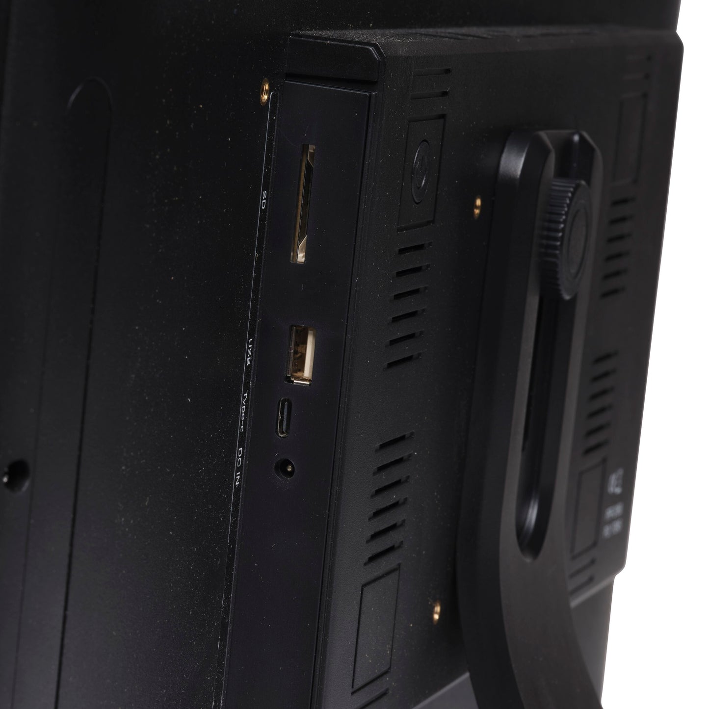 Denver Frameo digital billedramme 21,5" wifi sort bagfra med HDMI, USB og micro USB porte samt justerbart stativ.