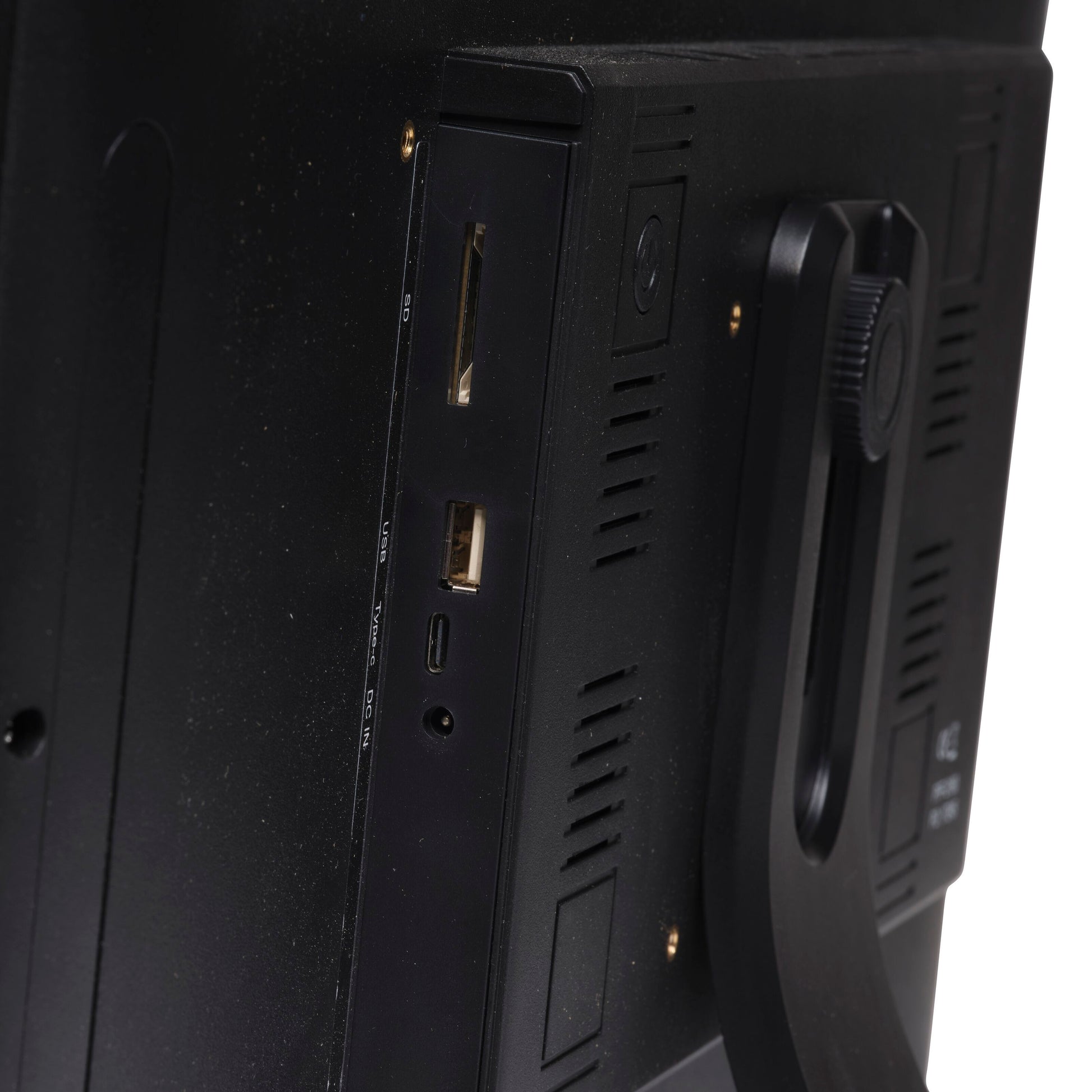 Denver Frameo digital billedramme 21,5" wifi sort bagfra med HDMI, USB og micro USB porte samt justerbart stativ.