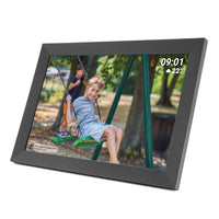 Digital billedramme 10,1" med wifi - (sort)