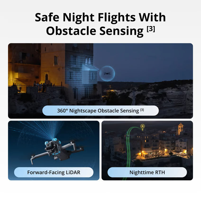 DJI Mini 5 Pro Fly More Combo, 50 MP 1-tommer-sensor