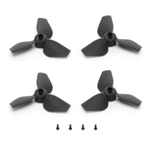 DJI NEO sorte trebladet propel 4 stk inkl. 4 små sorte skruer som ekstra eller reserverede.