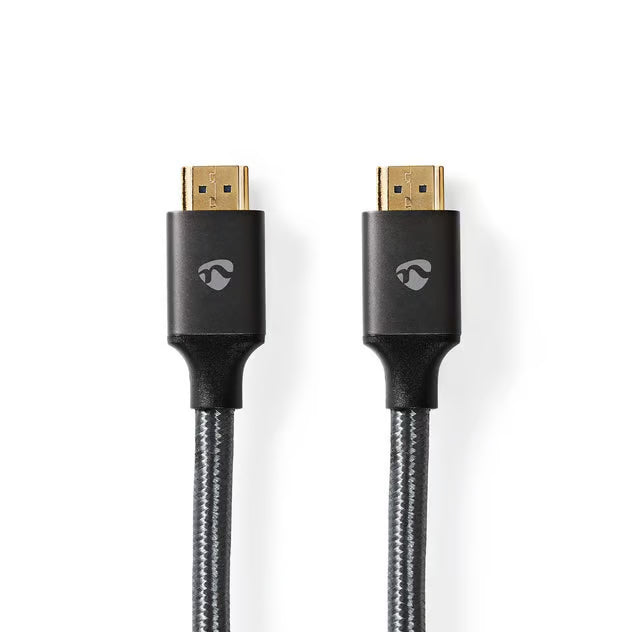 Nedis Fabritallic Ultra High Speed HDMI-kabel, 8K@60Hz, 2 m, eARC