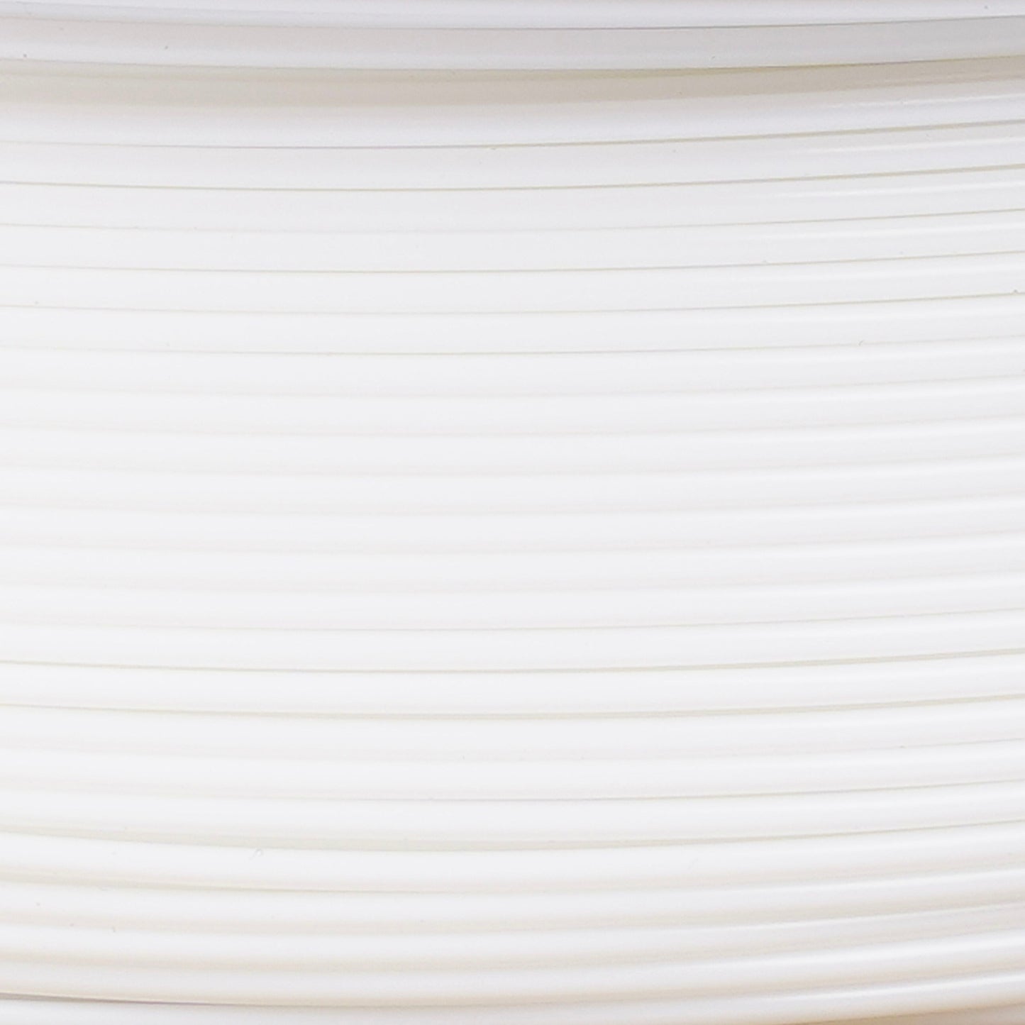 Copymaster3D PLA-filament til 3D-printer, 1,75 mm, hvid, flere rør med glat overflade stablet tæt.
