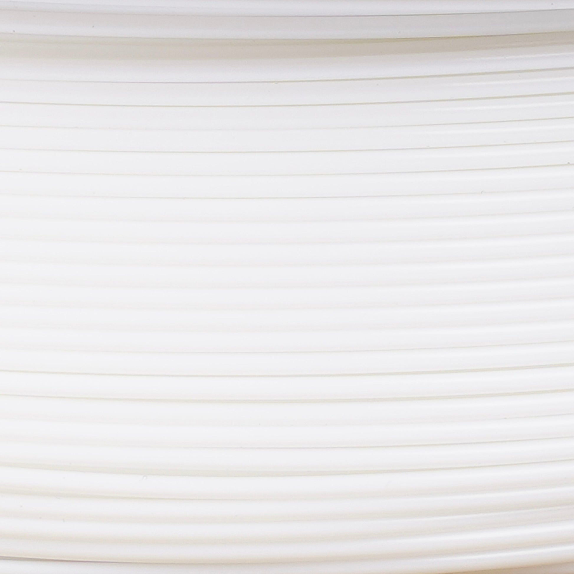 Copymaster3D PLA-filament til 3D-printer, 1,75 mm, hvid, flere rør med glat overflade stablet tæt.