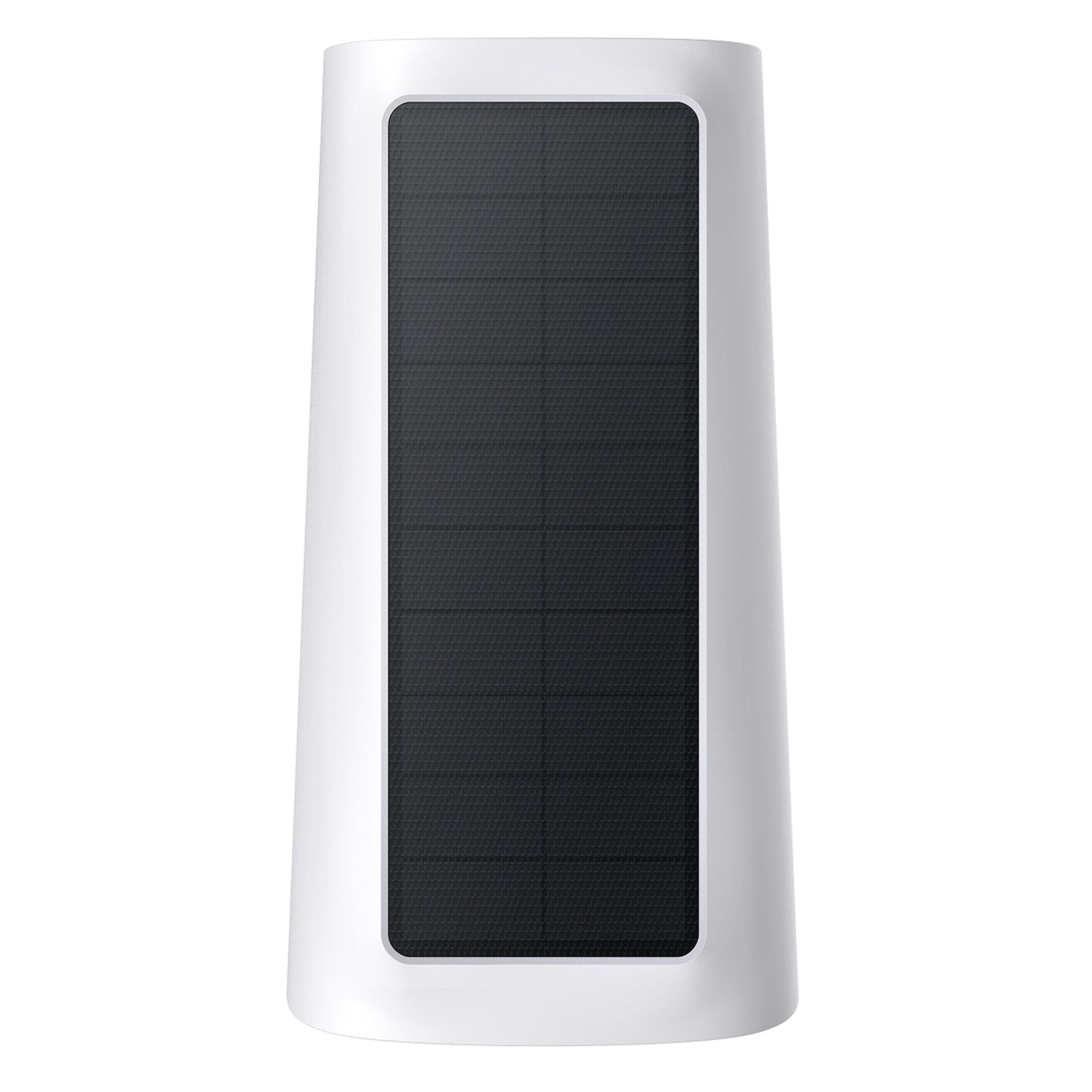 Eufy EufyCam E40 ekstra kamera 2K, hvid rektangulær overvågningskamera med sort frontpanel og solcelledrevet funktion.