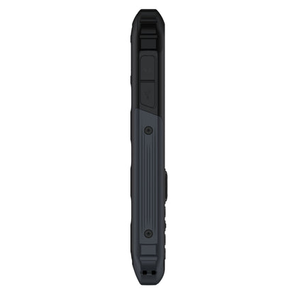 TCL Onetouch 5044 4G mobil sideview med tekstureret greb, solide knapper og synlige skruer.