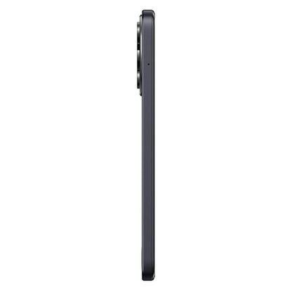 TCL 60 5G 2025 sideprofil i Space Gray med stor rund 50 MP kameratop og 256 GB lager.