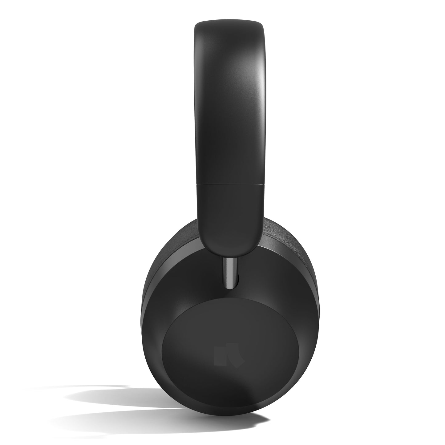 Nomadelic Solo 202 trådløse hovedtelefoner i sort med polstrede ørekopper og foldbart design.