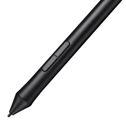 Wacom Intuos pen til tegneplade, sort digital stylus med to sideknapper og spidser til kompatible grafiske tablets.