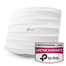 TP-Link Omada EAAS545 Access Point AC1750, PoE+ support, Professional Line Lifetime Warranty badge.