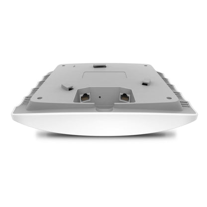 TP-Link Omada EAAS545 Access Point AC1750 grå/hvid kurvet design, ventilerede sider, 2 Ethernet porte med PoE+, monteringsslot.