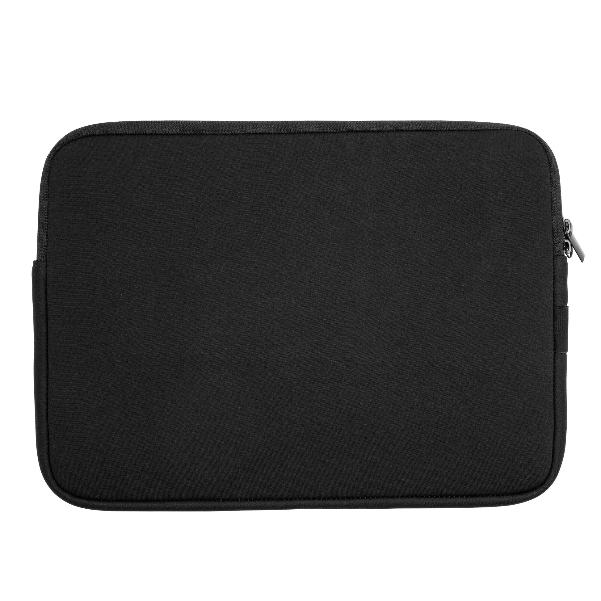 Plexgear computersleeve 15,6", sort neopren med afrundede hjørner, passer til 15,6" laptop.