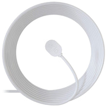 Arlo hvid spiralopladekabel til udendørs brug, kompatibel med Arlo Netadapter til Ultra, Pro 3 og Floodlight.