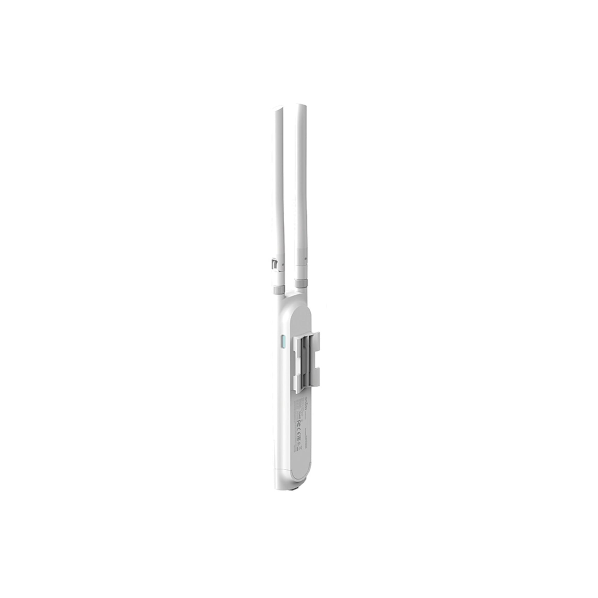 TP-Link Omada EAAS525 roaming-adgangspunkt AC1200, hvid, to vertikale antenner, vægbeslag, POE-understøttelse.