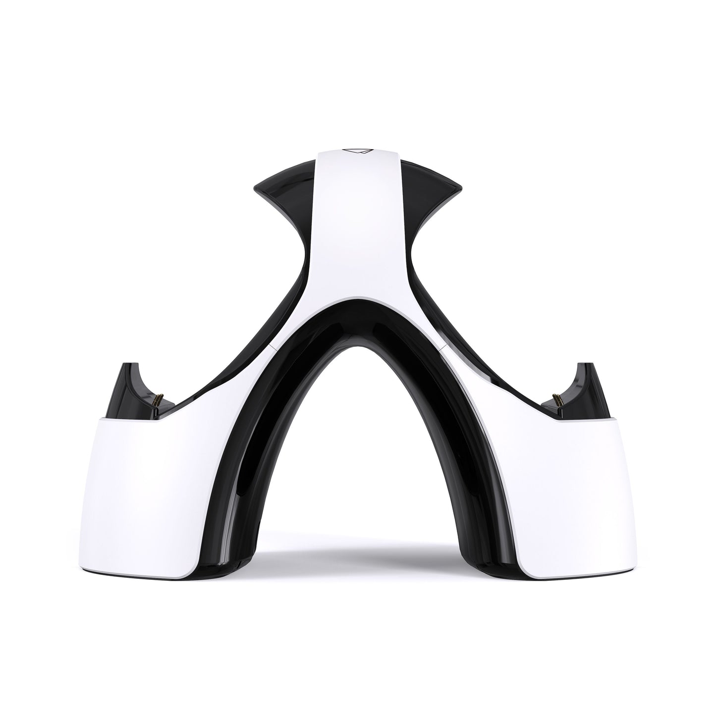 Plexgear Opladningsstation X4 hvid/sort til PS5 DualSense, til opladningsslots, LED-indikator.