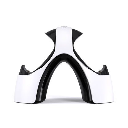 Plexgear Opladningsstation X4 hvid/sort til PS5 DualSense, til opladningsslots, LED-indikator.