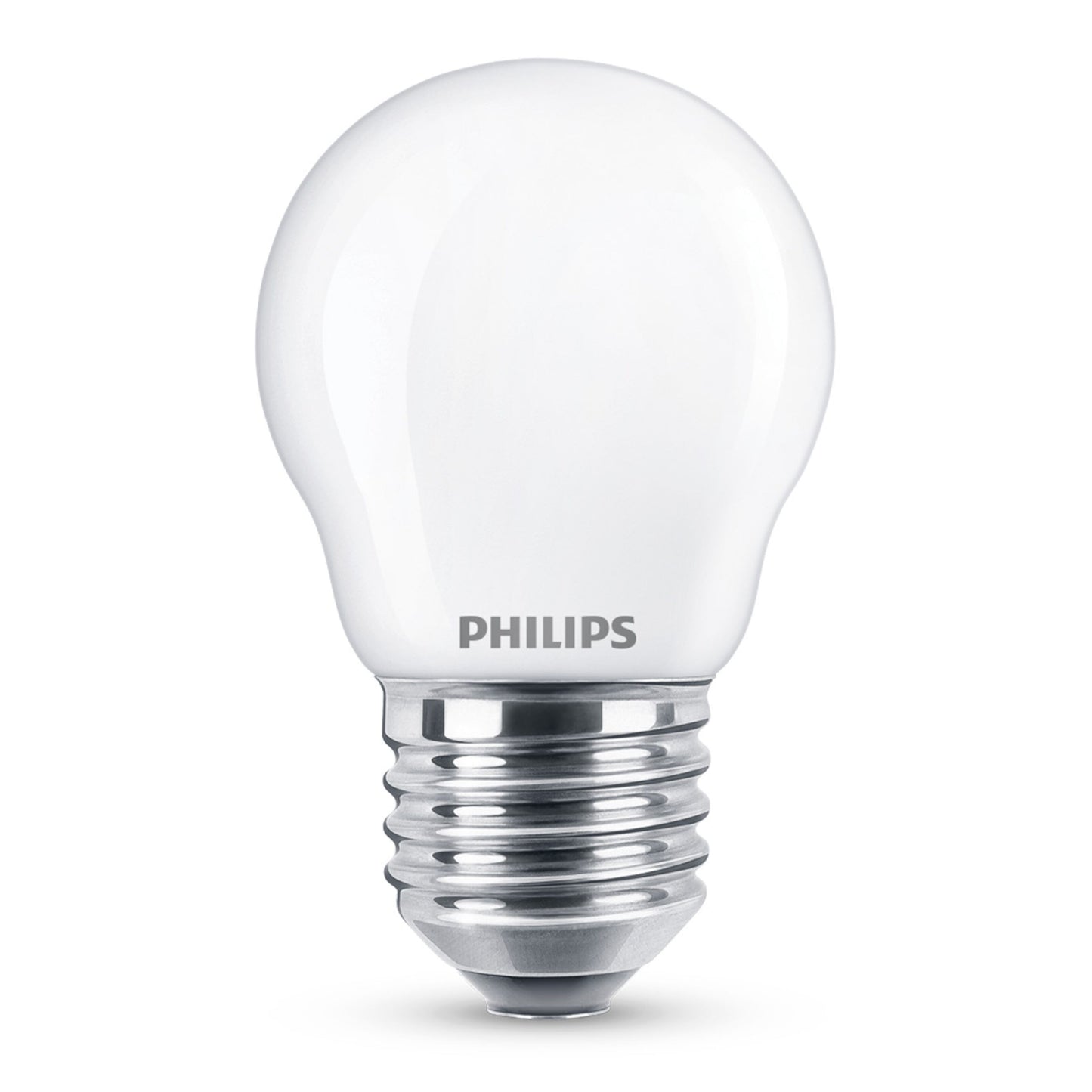 Philips LED lyspære E27 250 lm klart glas energibesparende teknologi.