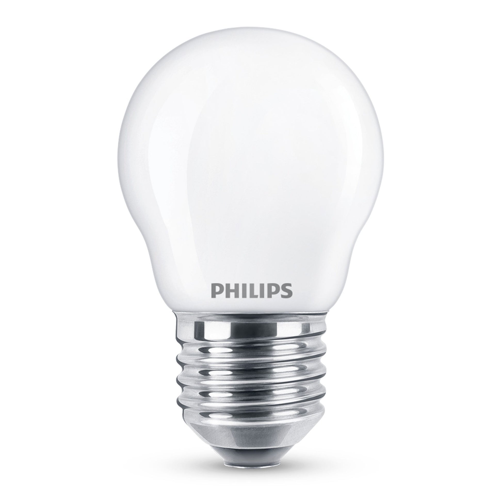 Philips LED lyspære E27 250 lm klart glas energibesparende teknologi.