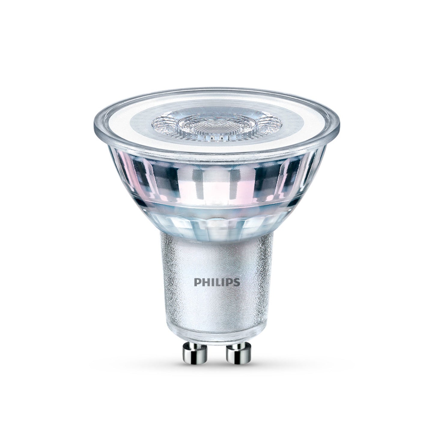 Philips LED-pære GU10 355 lm 6-pak varm hvid spotbelysning til hjemmet.
