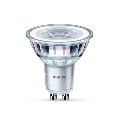 Philips LED-pære GU10 355 lm 6-pak varm hvid spotbelysning til hjemmet.