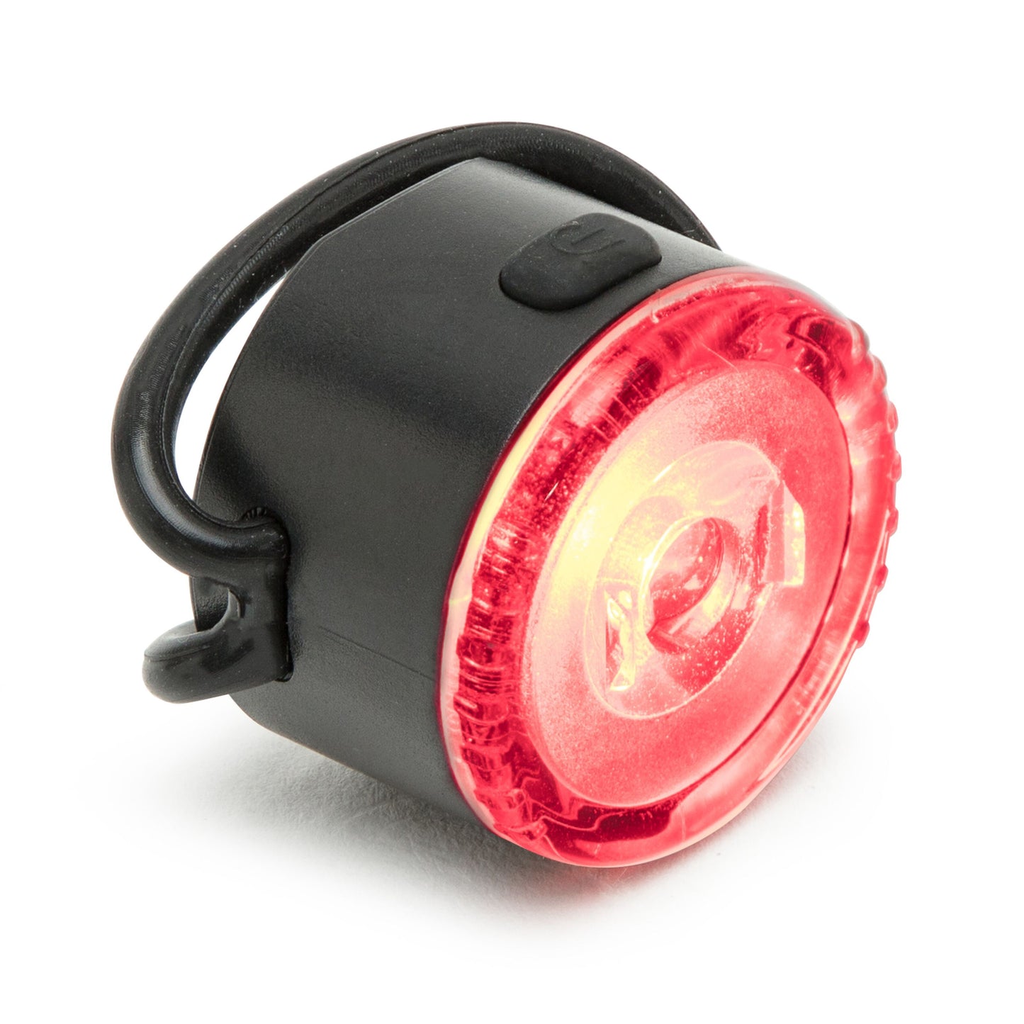 Ledsavers Cykellygte baglygte LED sort/rød med rem, batteridrevet.