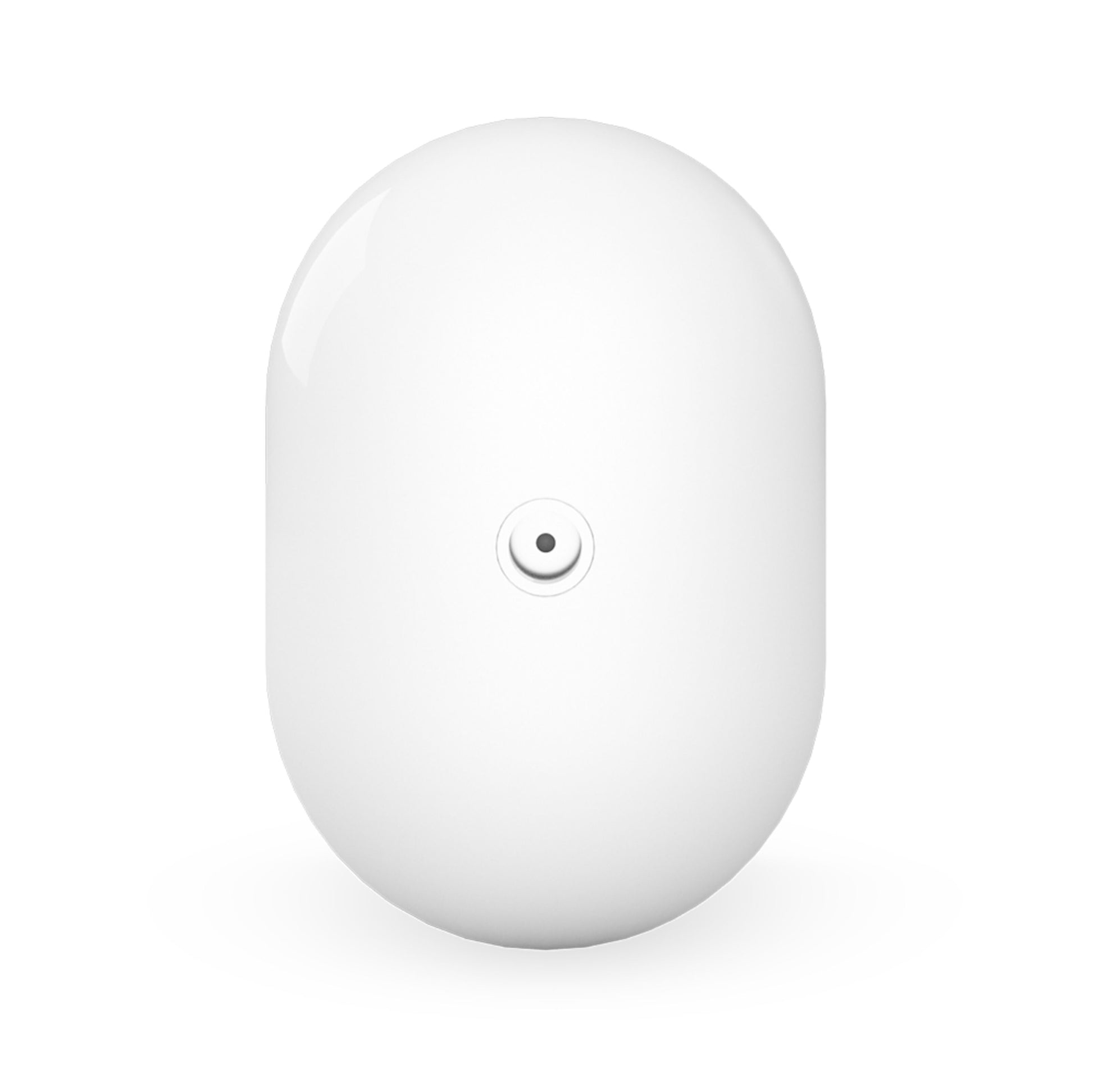 Arlo Ultra 2 Spotlight trådløs overvågningskamera 2-pak, hvid, ovalt design med central sensor.