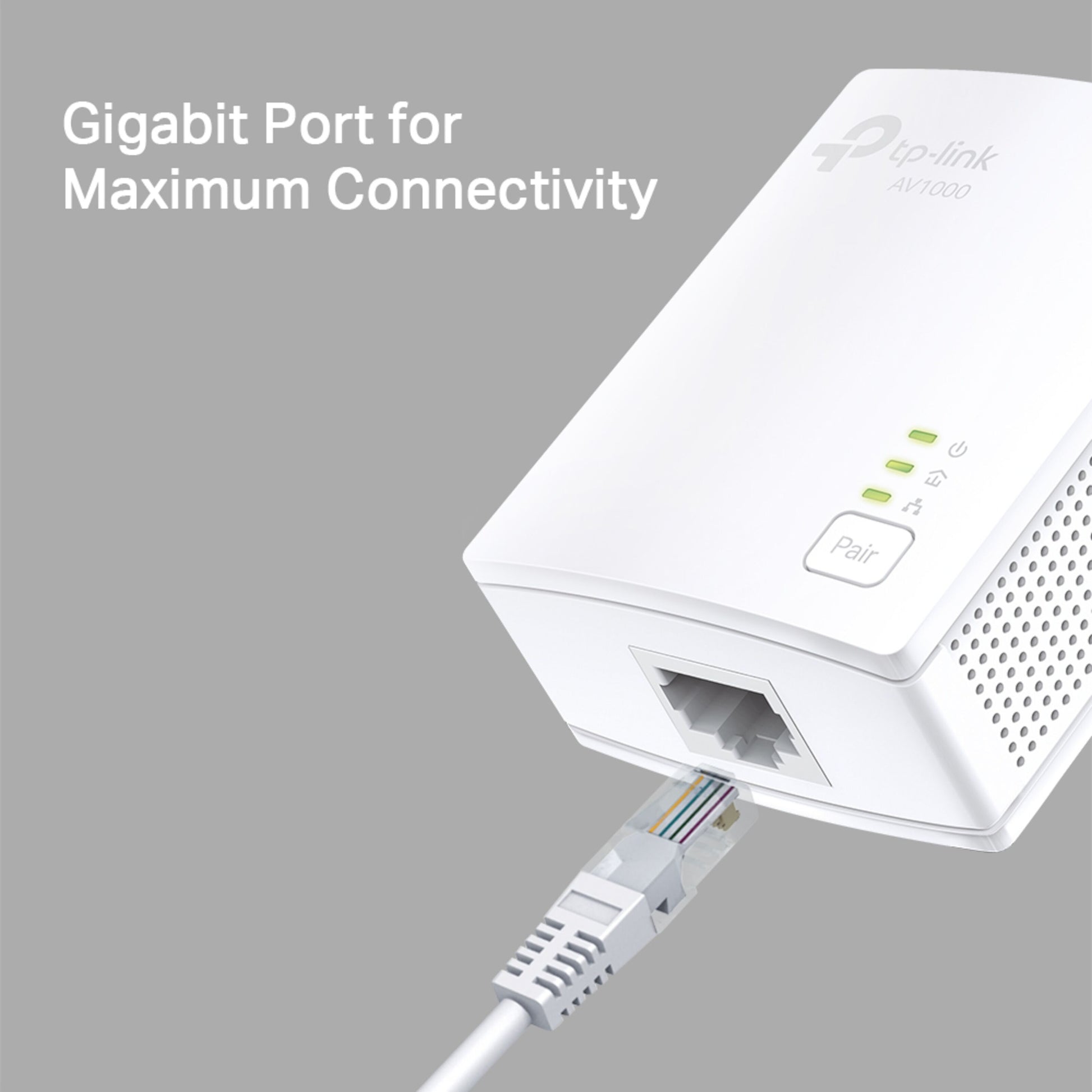 TP-Link TL-PA7017 KIT Homeplug 2-pak 1 Gb/s, Gigabit port, til hjemmenetværk.