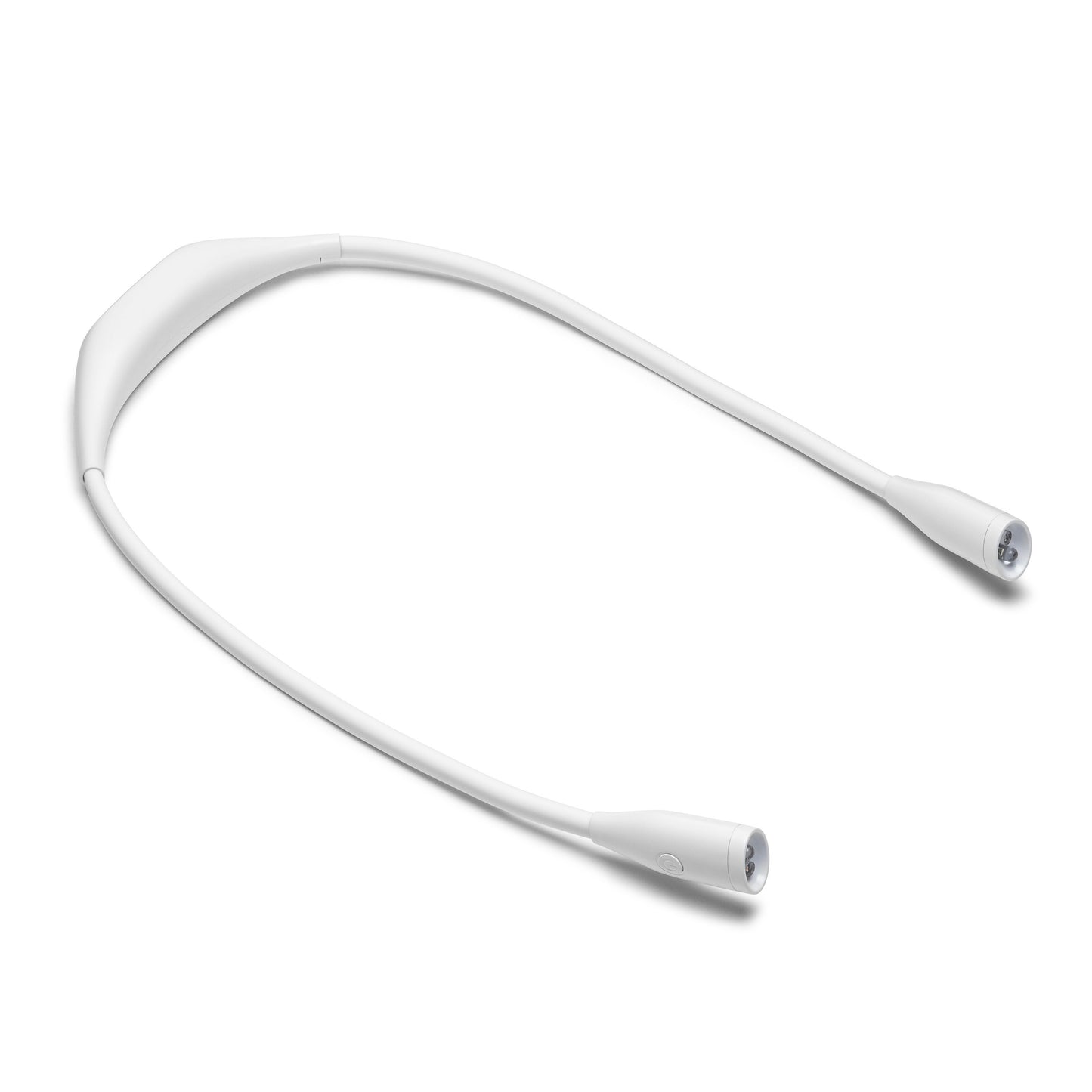 Luxorparts Justerbar genopladelig nakkelampe med LED i begge ender til brug om halsen for håndfri belysning.