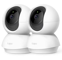 TP-Link Tapo C200 WiFi kamera 2 stk vises side om side.
