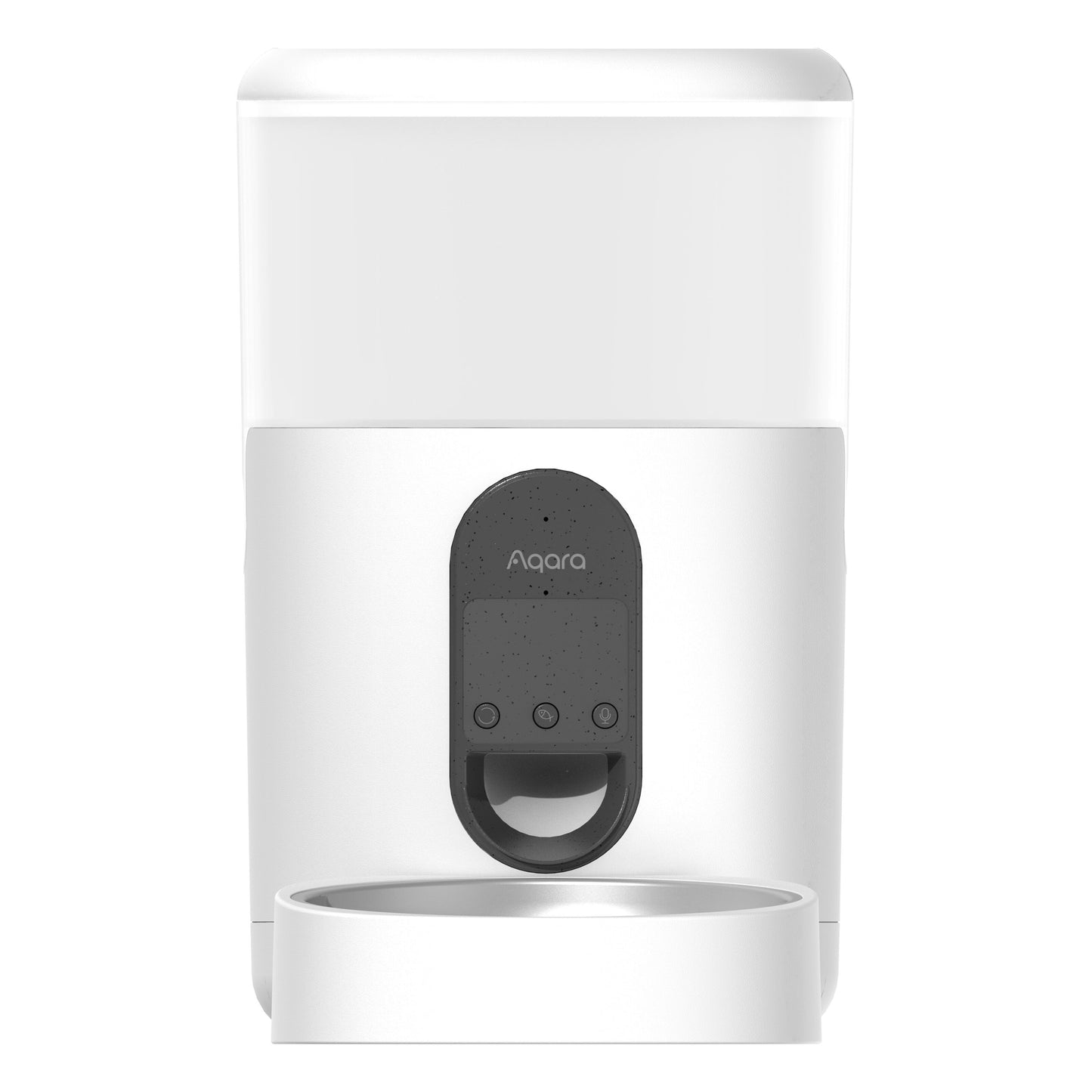 Aqara Smart kæledyrsfoderautomat C1 automatisk foderautomat med digitalt panel og rund skål til kat eller hund.