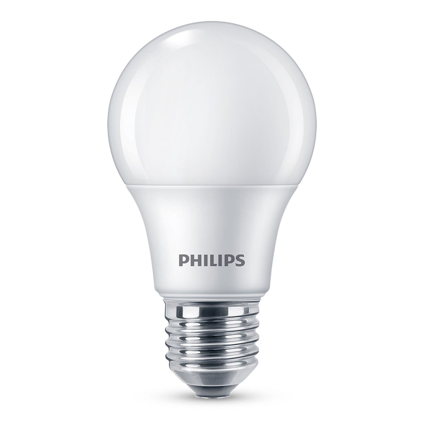 Philips LED-pære E27 806 lm 6 stk hvid rund top varm hvid glød.