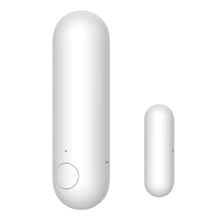 Aqara Sensor AS5 Magnetkontakt, hvid, oval, til størrelser, større med knap og indikatorlys.