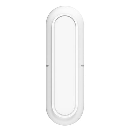 Aqara Sensor AS5 Magnetkontakt, hvid, oval med afrundede kanter og forsænket panel, vist lodret.