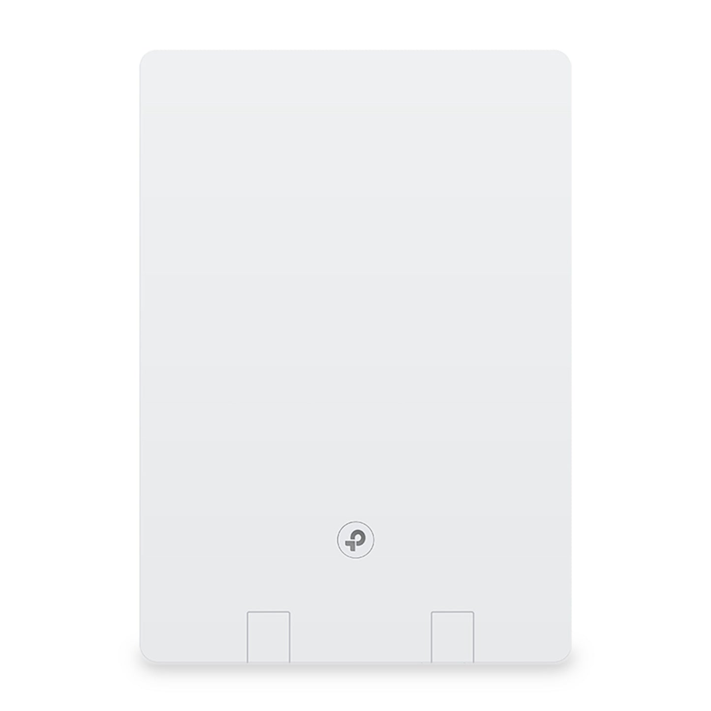 TP-Link Archer Air R5 Trådløs Router AX3000, hvid, rektangulær med afrundede hjørner, logo og to slim slots nederst.