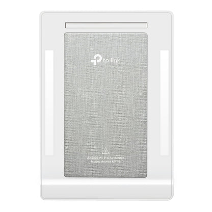 Tp-Link smart væglyskontakt, hvid rektangulær med grå stoffront og logo øverst, kompatibel med Archer Air R5 AX3000.