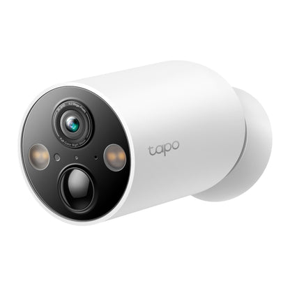 TP-Link Tapo C425 overvågningskamera med Wifi, 2K QHD opløsning, 4MP sensor og farve nattevågning.