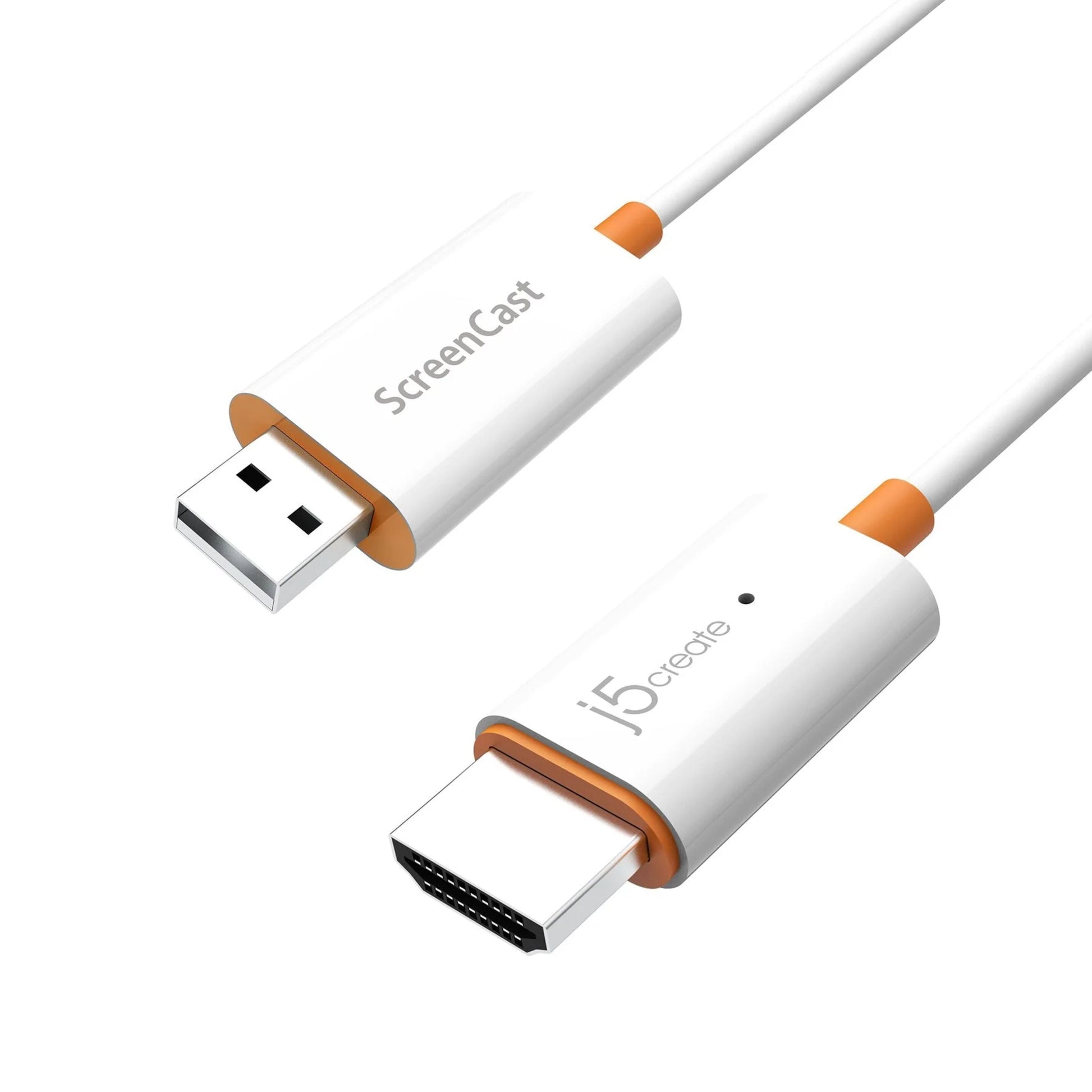 J5create SkærmCast trådløs adapter USB, Miracast, AirPlay, Chromecast kompatibel.