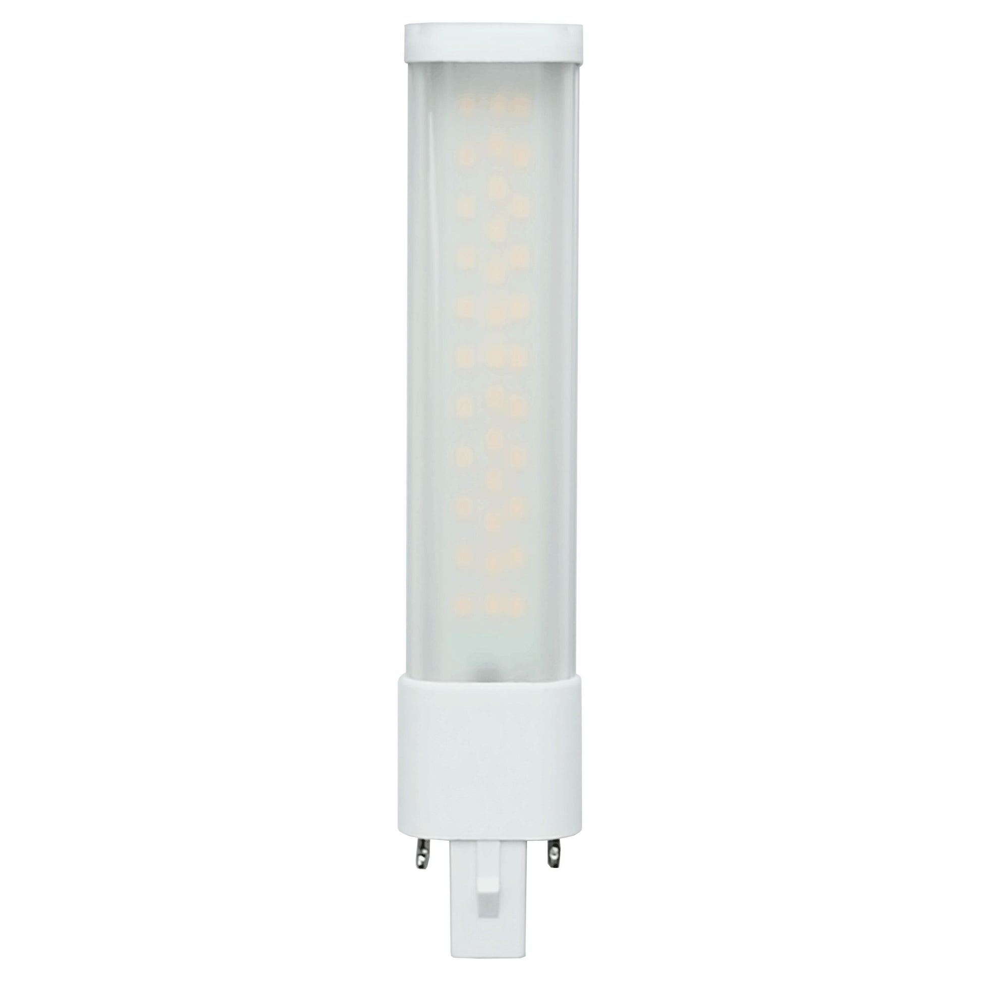 Narva Kompaktlysrør LED G23 500 lm hvid rektangulært kabinet G23 fatning varm hvid.