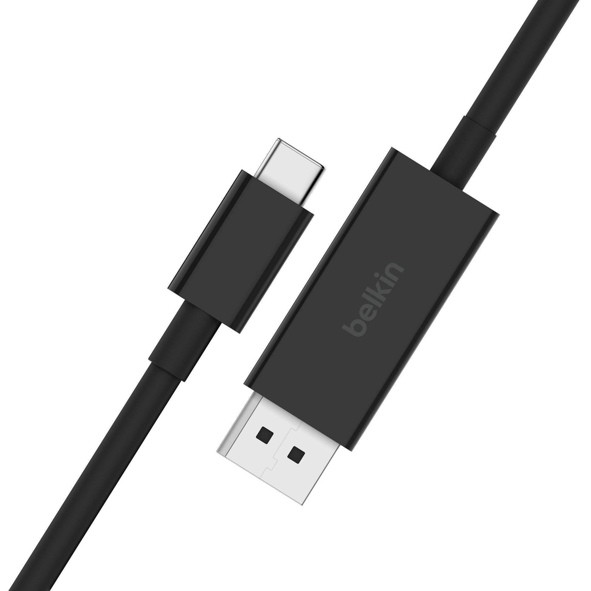 Belkin USB-C til DisplayPort kabel 2 m, 8K/60 Hz, understøtter DisplayPort 1.4.