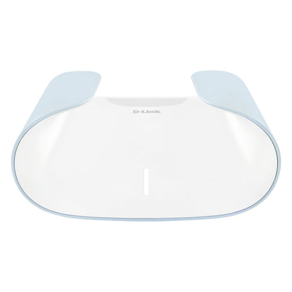 D-Link Aquila Pro AI Mesh-system AX3000 2-pack hvid oval med lyseblå sider, Wi-Fi 6.