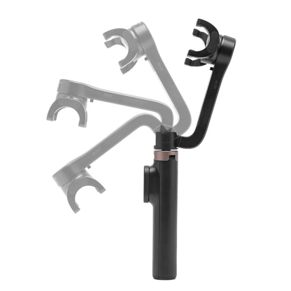 Selfiestang med gimbal gen. 2, justerbar arm, rotation og fleksibilitet til smartphone-stabilisering med Bluetooth-fjernbetjening.