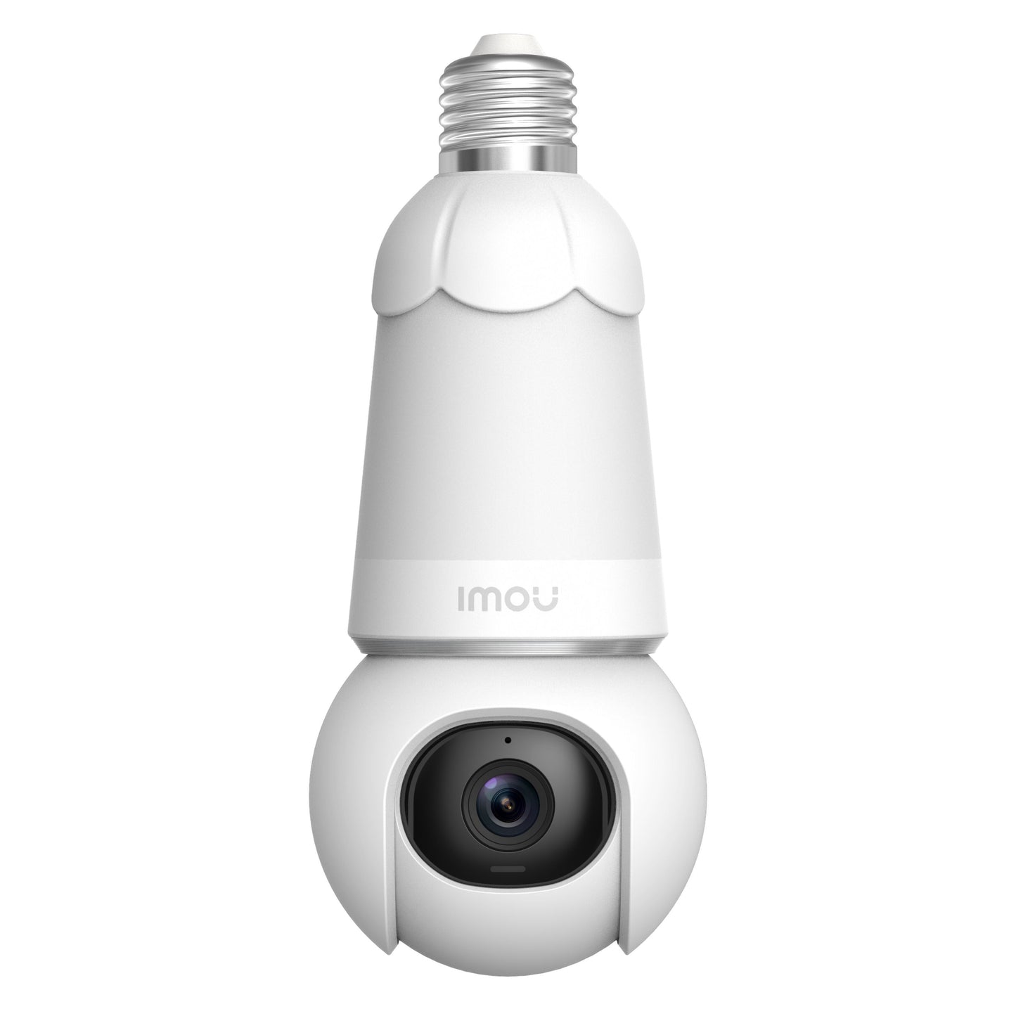 Imou Pære Cam 2K IP-kamera med LED-lampe, 360° kugleformet kamera, skrues i standard fatning.