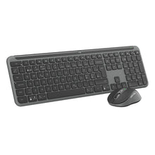Logitech MK950 Signature Slim trådløst tastatur og mus sort, fuldt tastsæt med numerisk tastatur og stille skrivning.