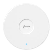 TP-Link Omada EAP772 BE11000 WiFi 7 access point, hvid, rund loftmodel med TP-Link logo og blå LED-indikator nederst.