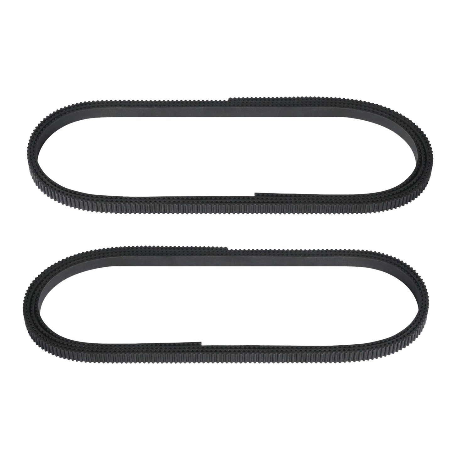 Bambu Lab XY-remme sort til X1/P1-serie 3D-printere, to styk parallelt placeret.