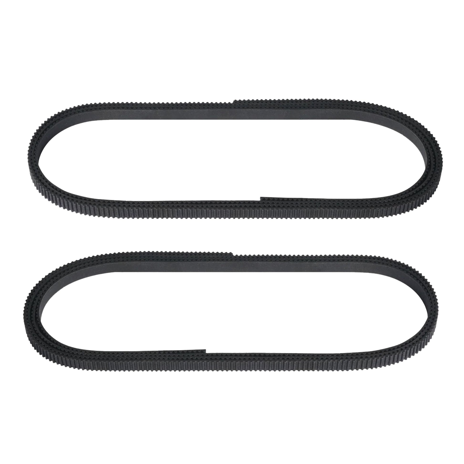 Bambu Lab XY-remme sort til X1/P1-serie 3D-printere, to styk parallelt placeret.