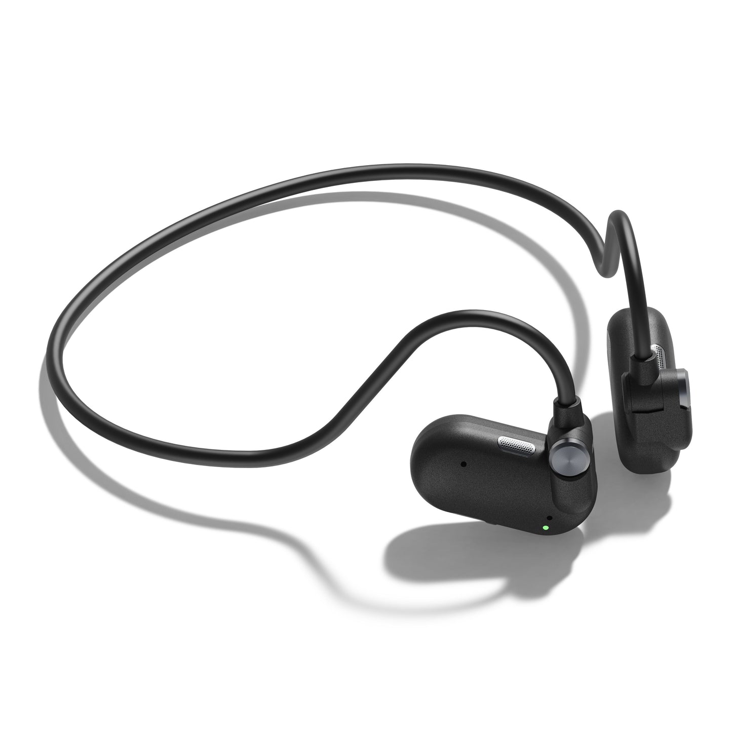 Nomadelic Solo 330 Sport open-ear hovedtelefoner med over-ear krog og fleksibel nakkebøjle.