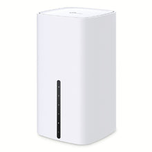 TP-Link Archer NX200 trådløs router 5G AX1800, dual-band WiFi 6, sort rektangulært design med LED-indikatorer på fronten.