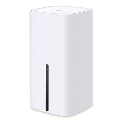 TP-Link Archer NX200 trådløs router 5G AX1800, dual-band WiFi 6, sort rektangulært design med LED-indikatorer på fronten.